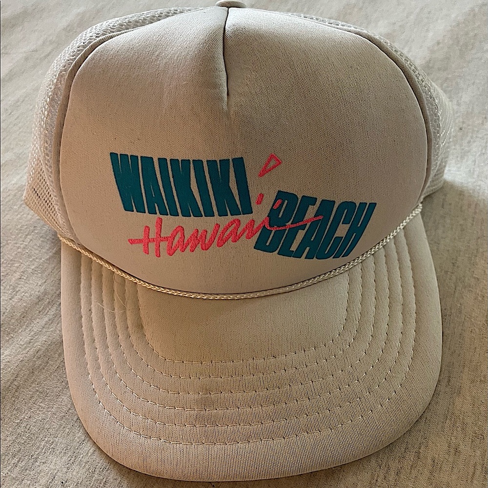 Vintage Waikiki Beach Hat